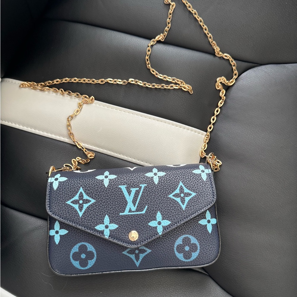 Navy LV Bag